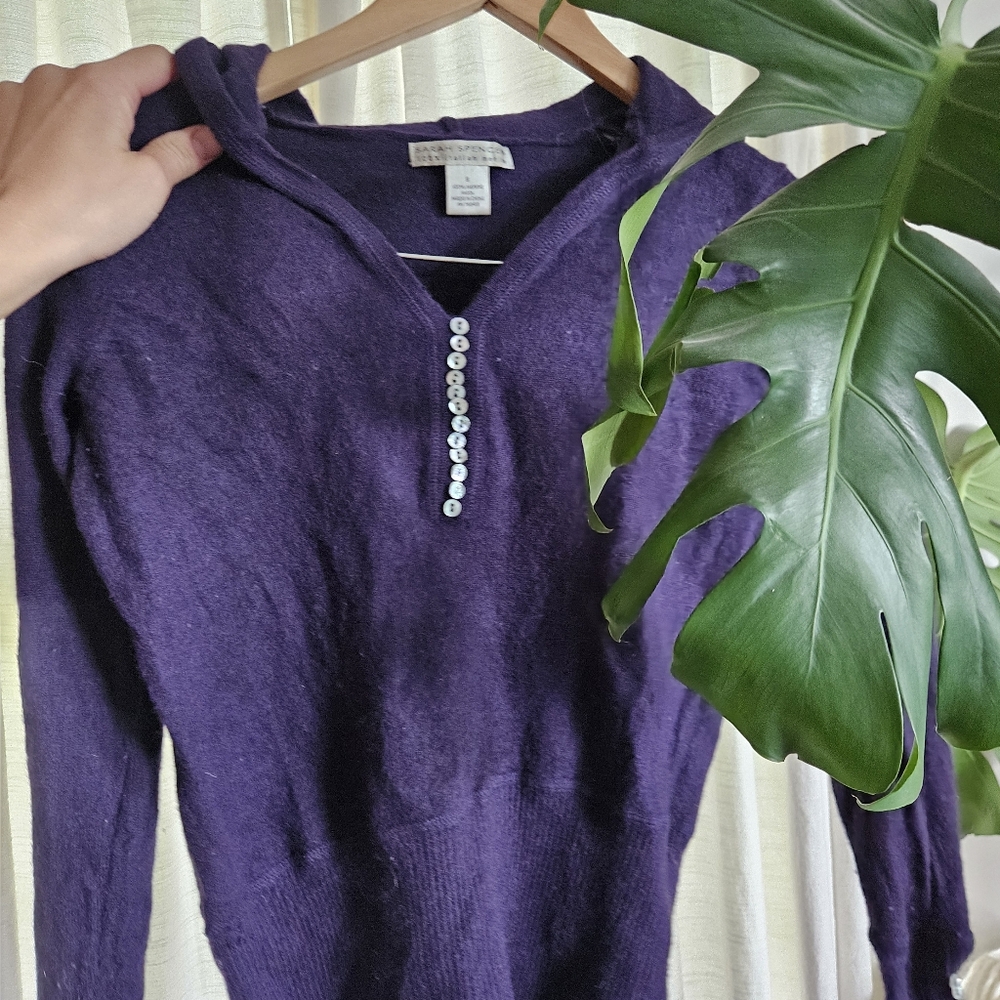 100% wool sweater